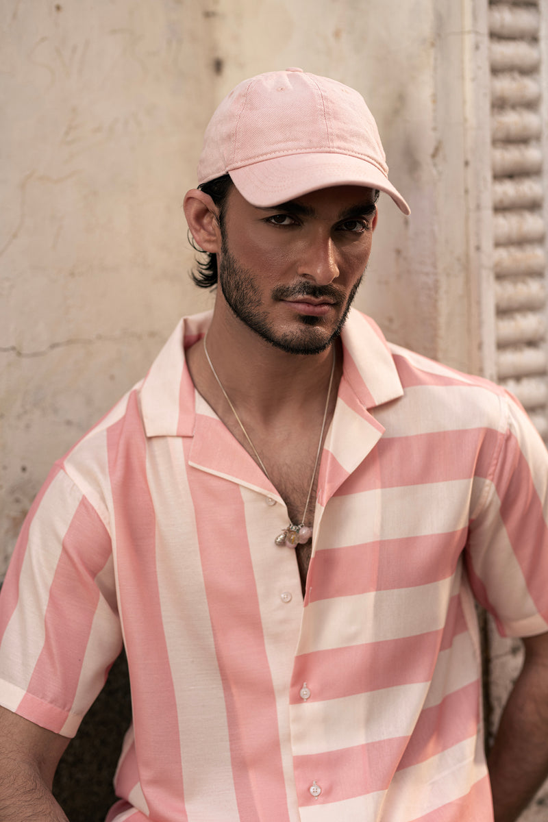 Lahore Pastels – Wide Stripe Lounge Set (unisex)