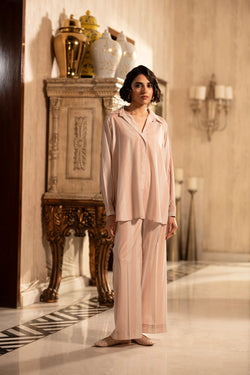 The Roshan Ara Set – Subtle Stripes, Strong Silhouette