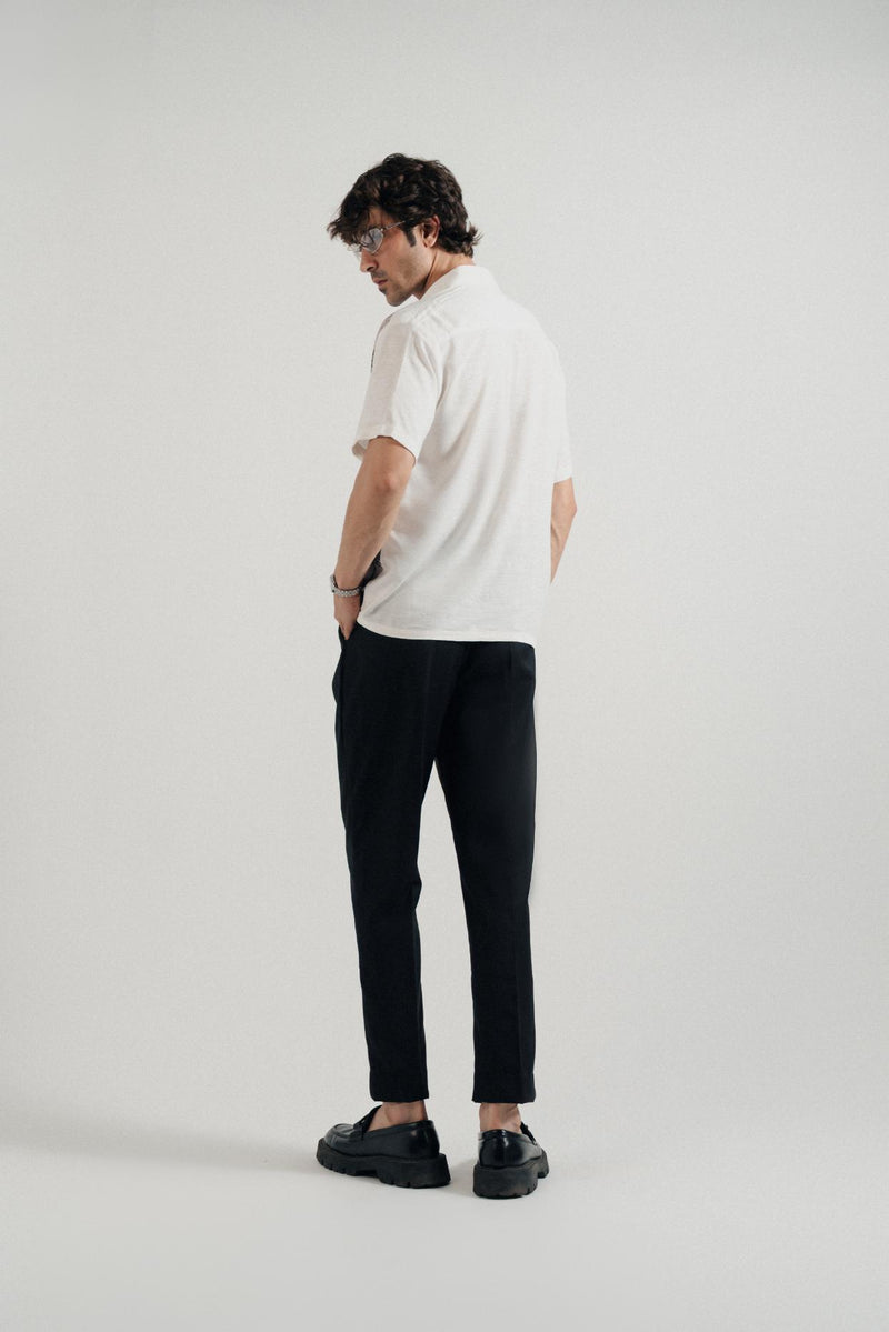 Manzar Patchwork Button Down